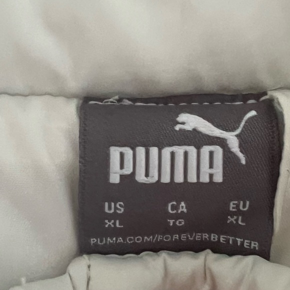 Puma - White Women’s Puffer Coat - Picture 3 of 3
